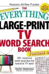 Book cover for The Everything Large-Print TV Word Search Book, Volume 2