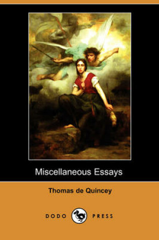 Cover of Miscellaneous Essays (Dodo Press)
