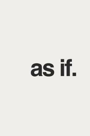 Cover of As If