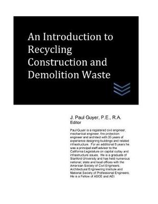 Cover of An Introduction to Recycling Construction and Demolition Waste