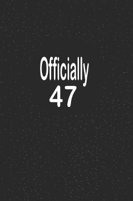 Book cover for officially 47