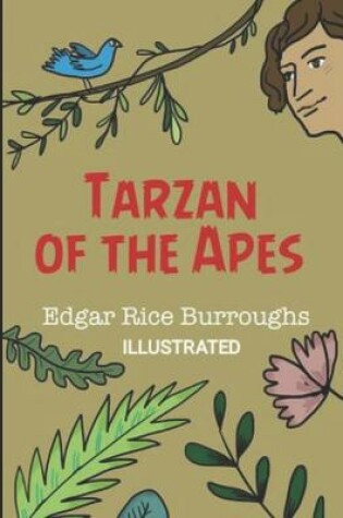 Cover of Tarzan of the Apes Edgar Rice Burroughs (Illustrated)