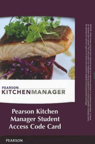 Cover of Pearson Kitchen Manager -- Access Code Card