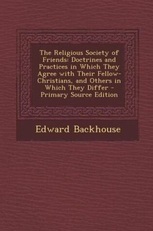 Cover of The Religious Society of Friends