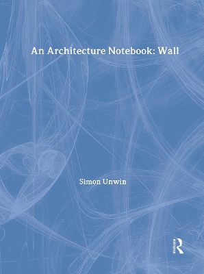 Book cover for An Architecture Notebook