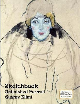 Book cover for Sketchbook - Unfinished Portrait - Gustav Klimt