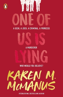 Book cover for One of Us Is Lying