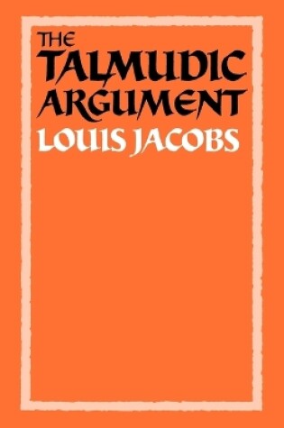 Cover of The Talmudic Argument