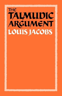 Book cover for The Talmudic Argument