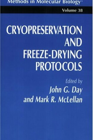 Cover of Cryopreservation and Freeze-drying Protocols