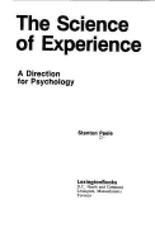 Cover of Science of Experience