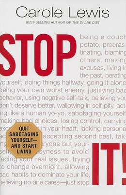 Book cover for Stop It!