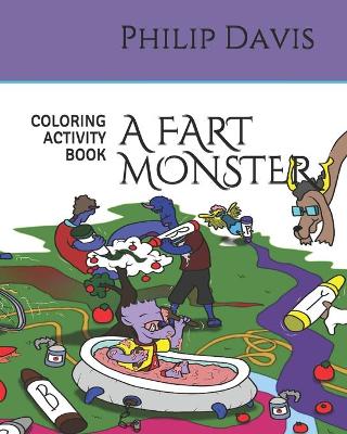 Book cover for A Fart Monster