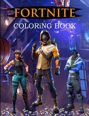 Book cover for Fortnite Coloring Book
