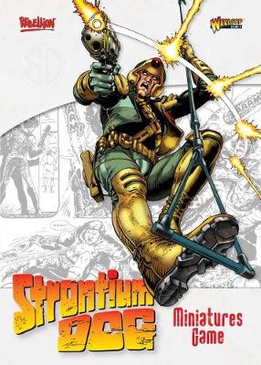 Book cover for Strontium Dog: The Miniatures Game Rulebook