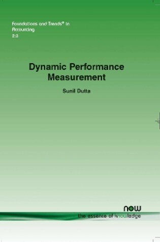 Cover of Dynamic Performance Measurement