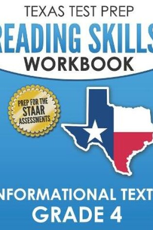 Cover of TEXAS TEST PREP Reading Skills Workbook Informational Texts Grade 4