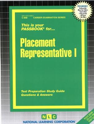 Book cover for Placement Representative I