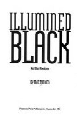 Cover of Illuminated Black and Other Adventures