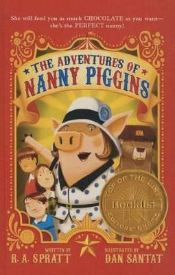 Book cover for The Adventures of Nanny Piggins