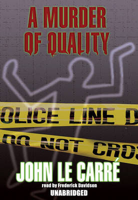 Book cover for A Murder of Quality