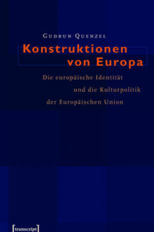 Cover of Konstruktionen Von Europa