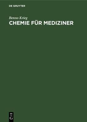 Book cover for Chemie Für Mediziner