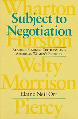 Cover of Subject to Negotiation