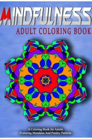 Cover of MINDFULNESS ADULT COLORING BOOK - Vol.20