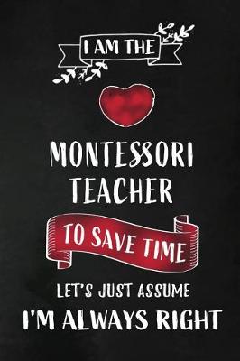 Book cover for I am the Montessori Teacher