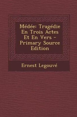 Cover of Medee