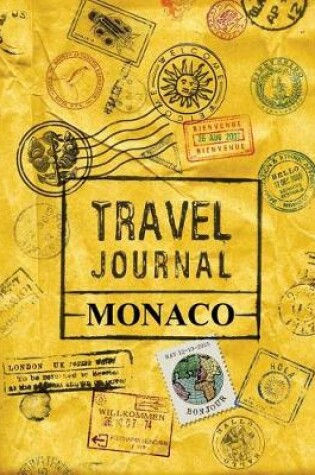 Cover of Travel Journal Monaco