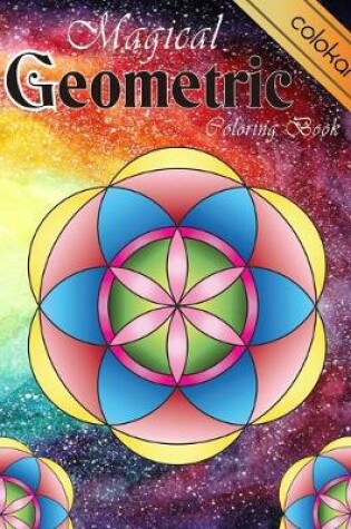 Cover of Magical Geometric Coloring Book