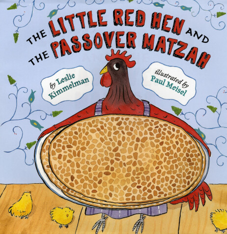 Book cover for The Little Red Hen and the Passover Matzah