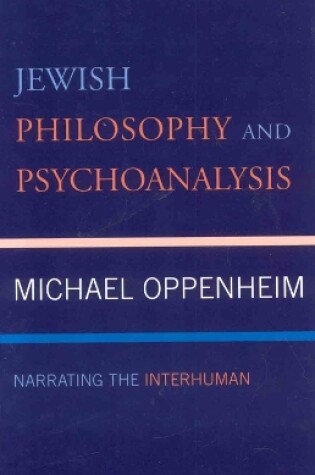 Cover of Jewish Philosophy and Psychoanalysis