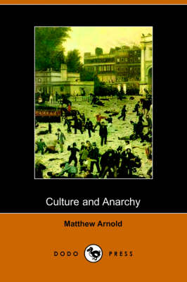 Book cover for Culture and Anarchy (Dodo Press)