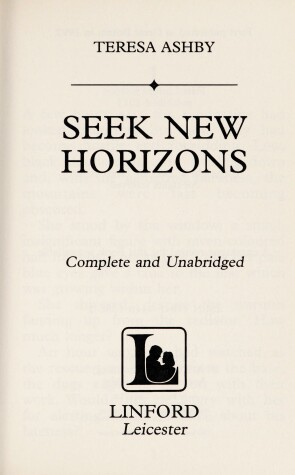 Book cover for Seek New Horizons