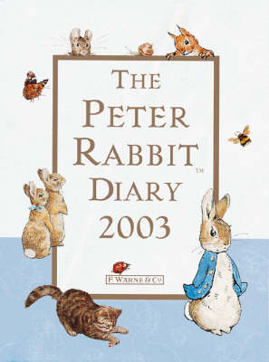 Book cover for Peter Rabbit Diary 2003