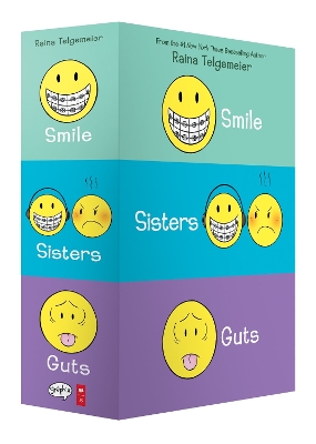 Book cover for Smile/Sisters/Guts Box Set