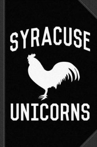 Cover of Syracuse Unicorns Journal Notebook