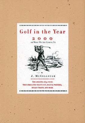 Book cover for Golf in the Year 2000