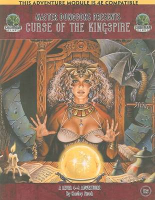 Book cover for Curse of the Kingspire