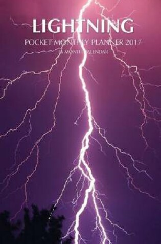 Cover of Lighting Pocket Monthly Planner 2017