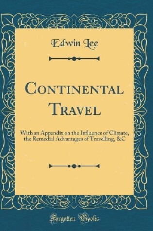 Cover of Continental Travel