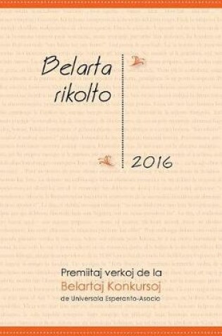 Cover of Belarta Rikolto 2016