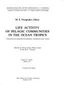 Book cover for Life Activity of Pelagic Communities in the Ocean Tropics