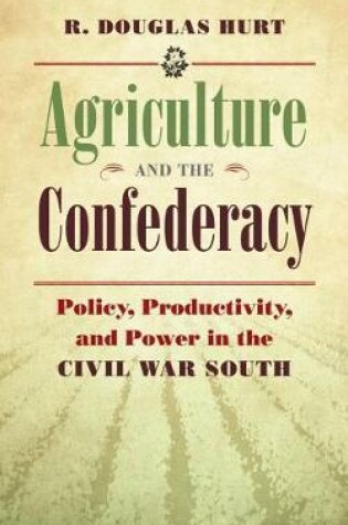 Cover of Agriculture and the Confederacy