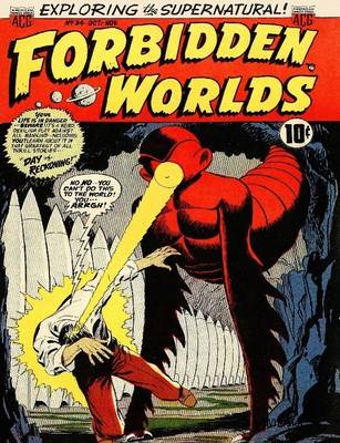 Book cover for Comicbook Forbidden Worlds 34