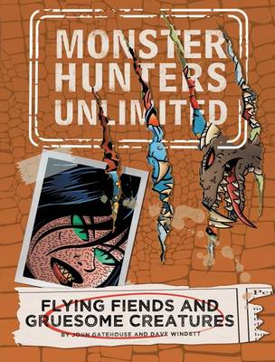 Book cover for Flying Fiends and Gruesome Creatures #4