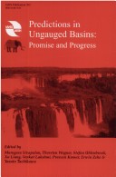 Cover of Predictions in Ungauged Basins
